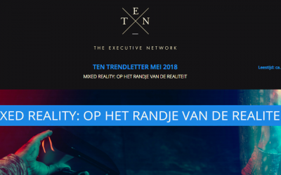 TEN TRENDLETTER MEI 2018 – MIXED REALITY