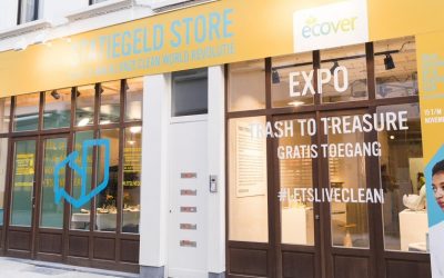 ECOVER EN BLYDE SCHUDDEN BELGIE WAKKER MET STATIEGELD STORE